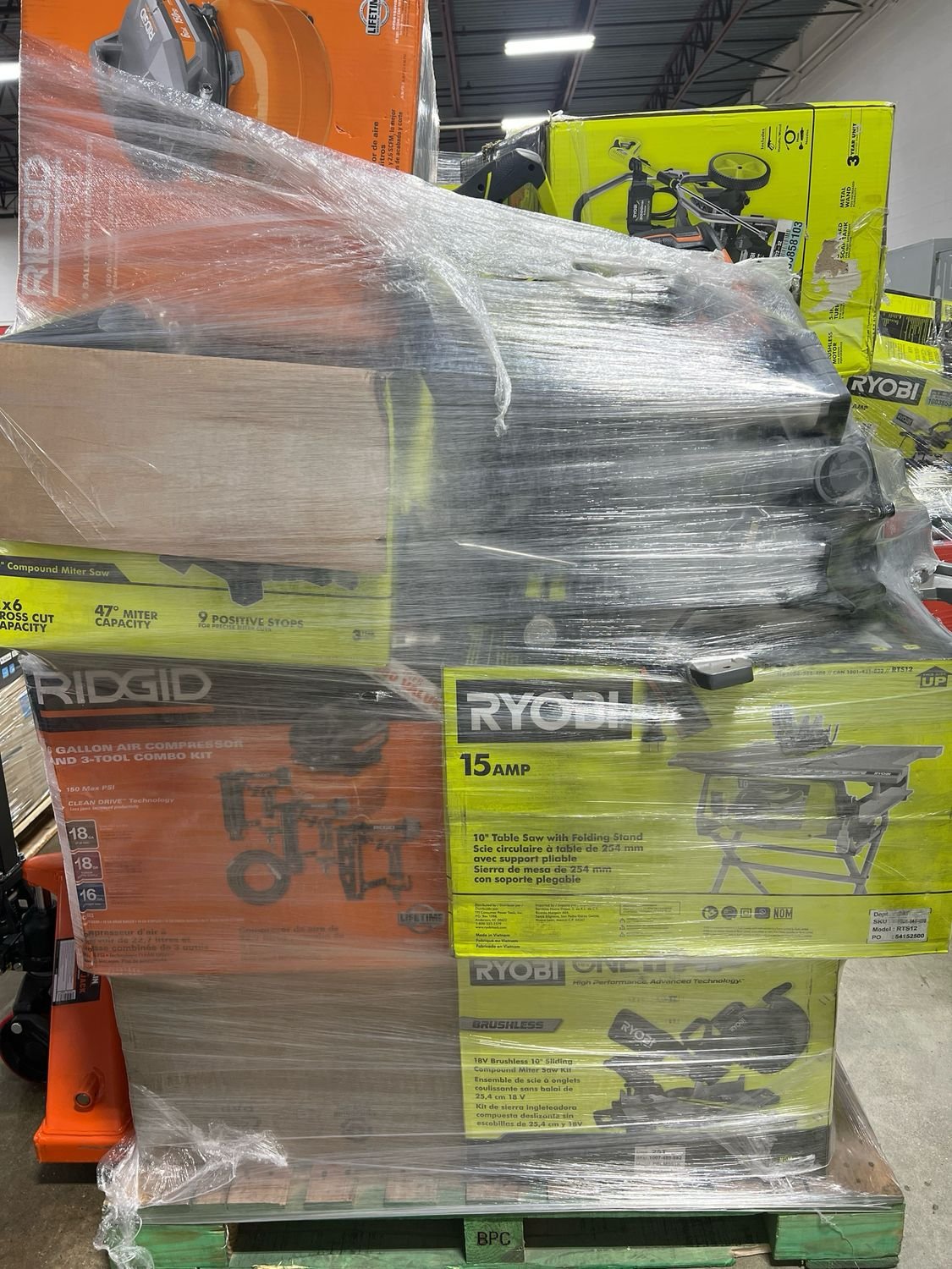Home Depot Power Tool Pallet HDT-3310