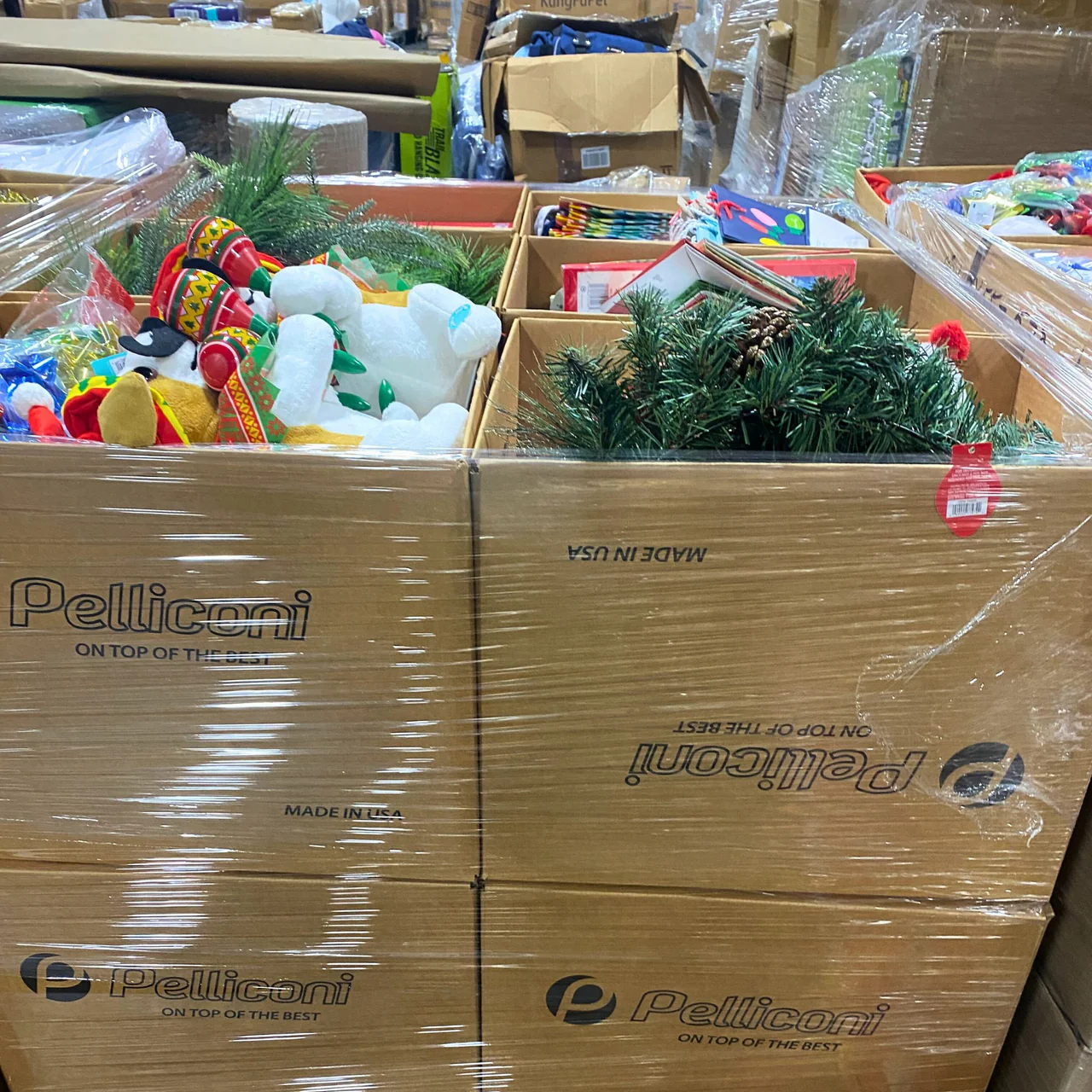 Assorted Christmas Pallets