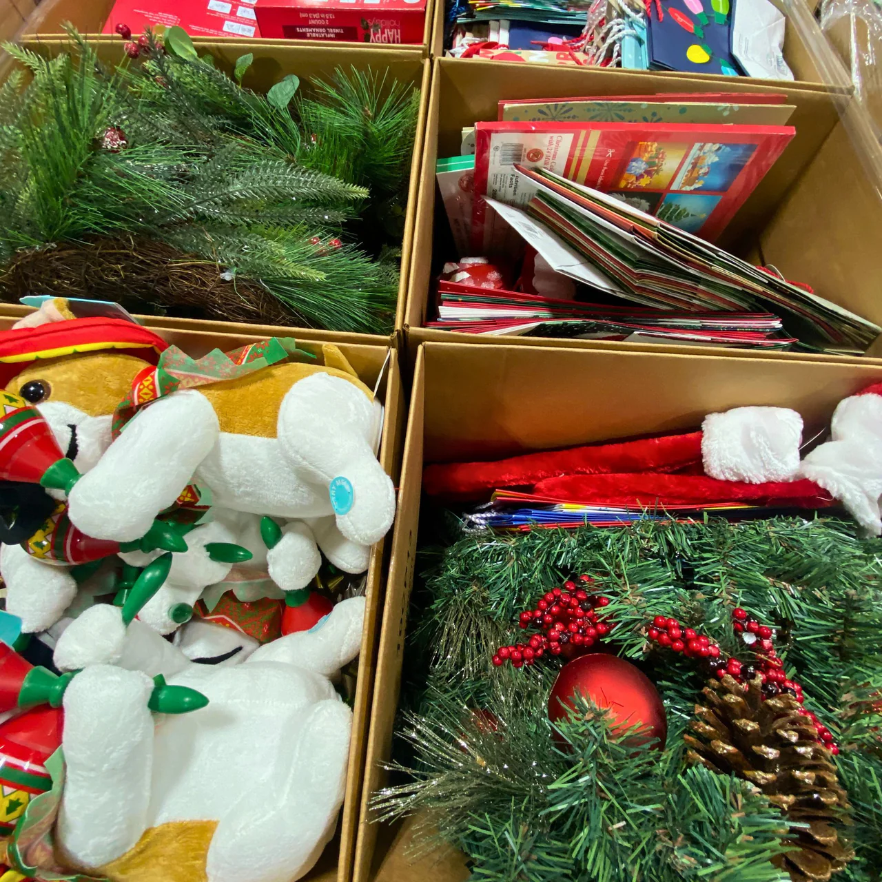 Assorted Christmas Pallets