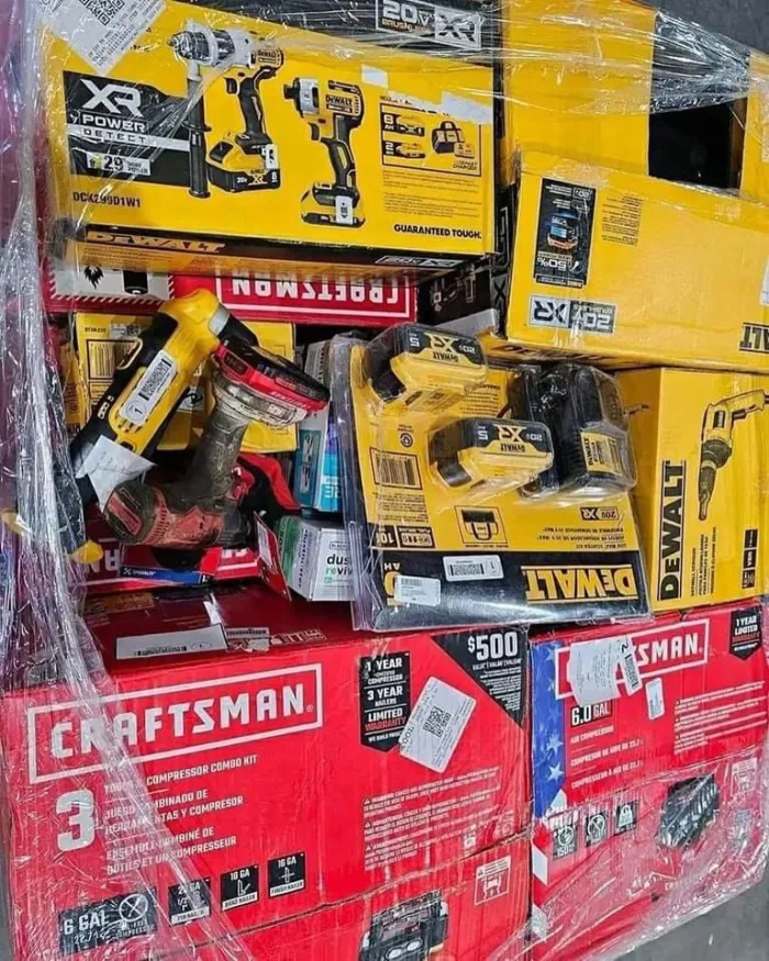 Liquidation Power Tool Pallets