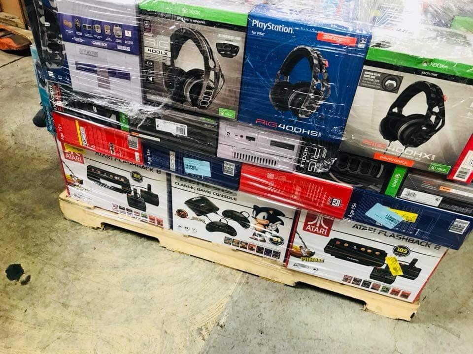 Cheap Wholesale Video Game Pallets