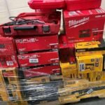 DeWALT and Milwaukee tools pallets